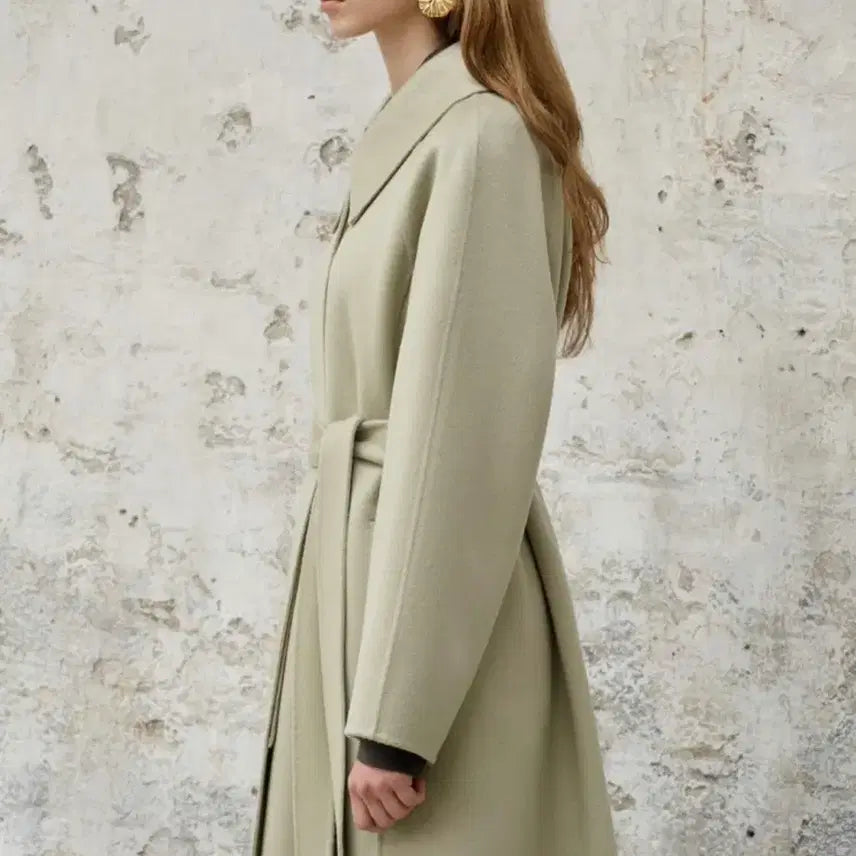 [BUNJANG] Mebbe May Pistachio Coat / 메비 메이 코트 피스타치오 0