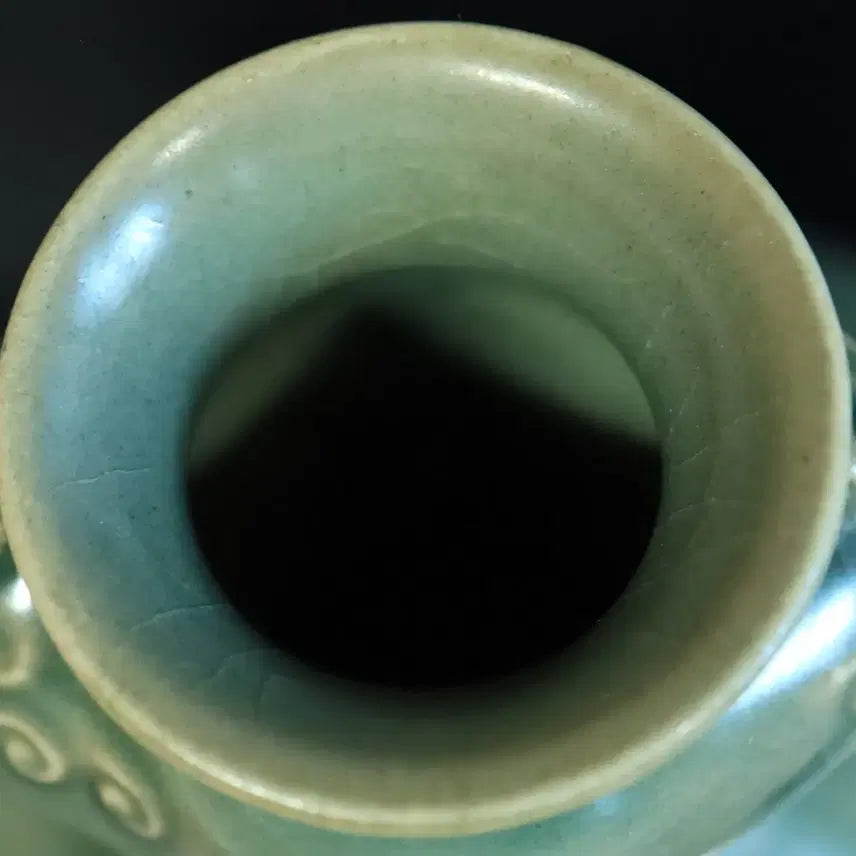 [BUNJANG] Korean Celadon Porcelain Flute Jug / 한국 도자기 고려청자 풍류도 주자