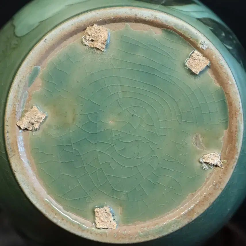 [BUNJANG] Korean Celadon Porcelain Flute Jug / 한국 도자기 고려청자 풍류도 주자