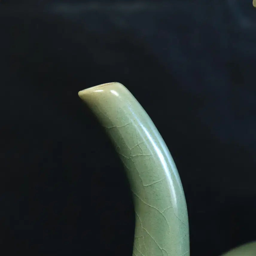 [BUNJANG] Korean Celadon Porcelain Flute Jug / 한국 도자기 고려청자 풍류도 주자