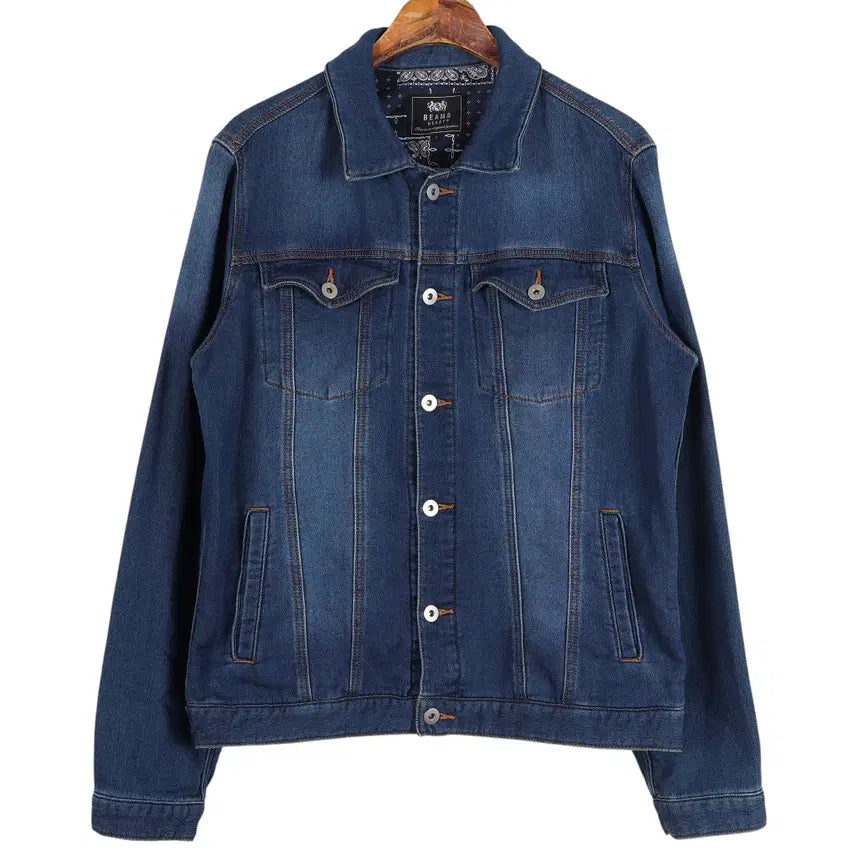 [BUNJANG] BEAMS HEART Denim Jacket / 빔즈 하트 BEAMS HEART 데님 자켓 L / k3067