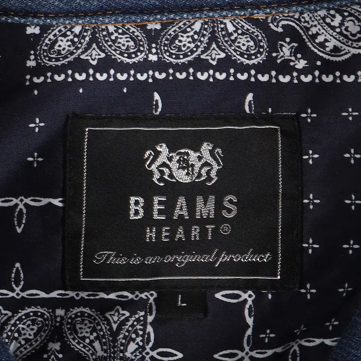 [BUNJANG] BEAMS HEART Denim Jacket / 빔즈 하트 BEAMS HEART 데님 자켓 L / k3067
