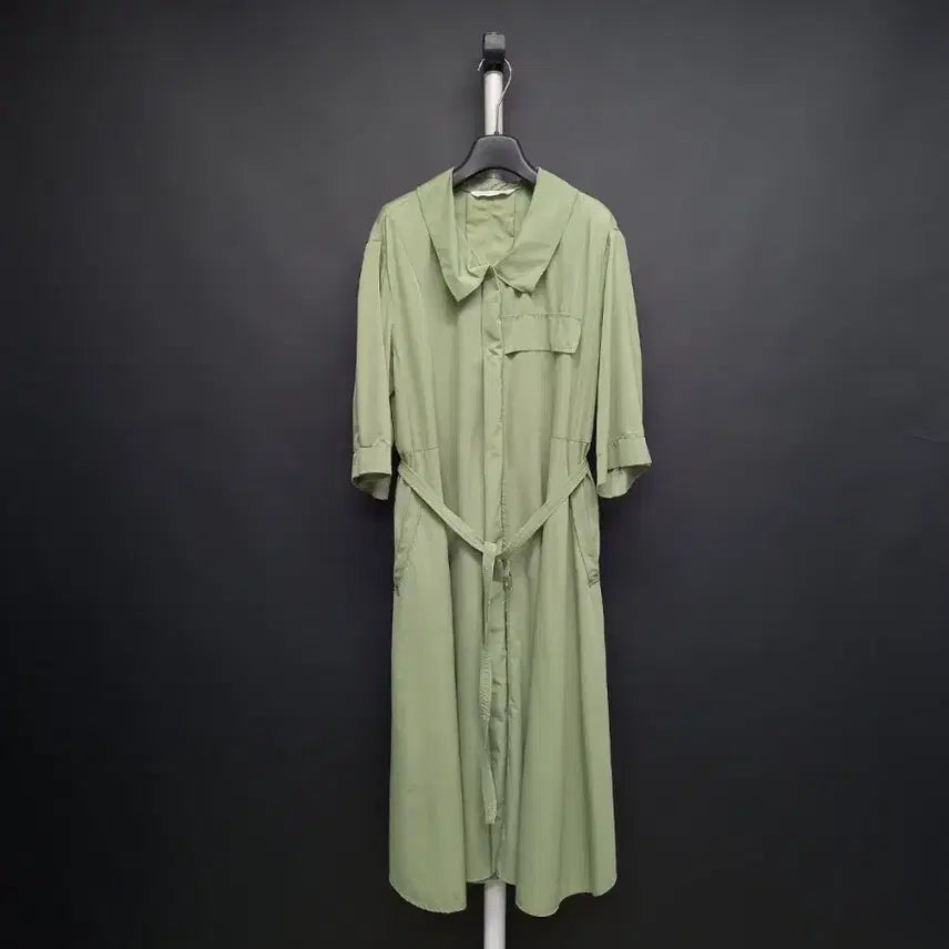 [BUNJANG] Balenciaga Maxi Long Dress Olive Green / 발렌시아 춘하 맥시 롱 원피스 55