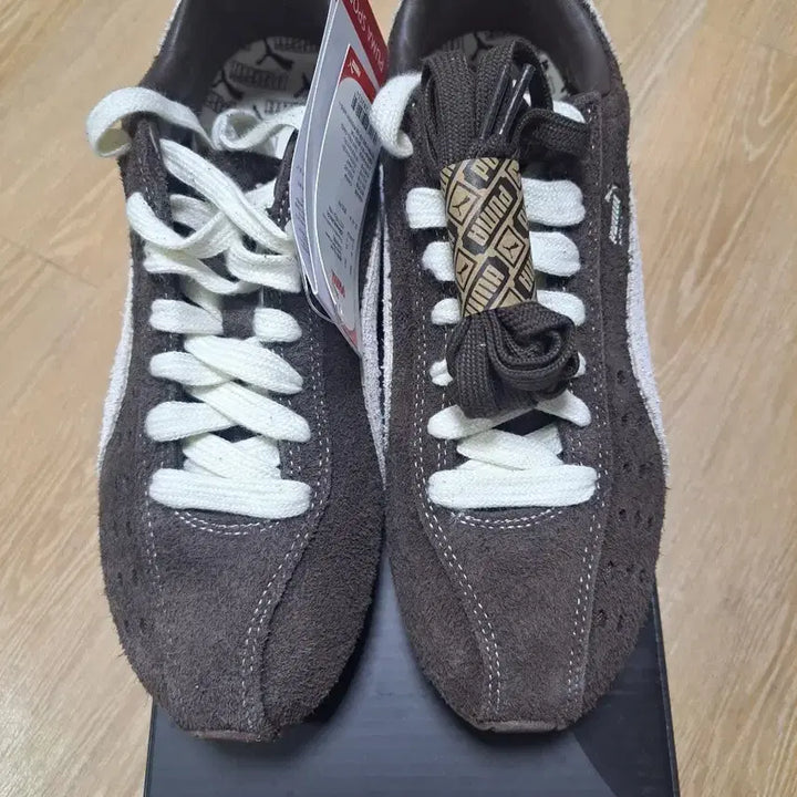 [BUNJANG] Puma Suede Brown Sneakers / 푸마 헤어리 스웨이드 브라운 _ 255