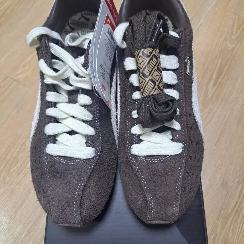 [BUNJANG] Puma Suede Brown Sneakers / 푸마 헤어리 스웨이드 브라운 _ 255