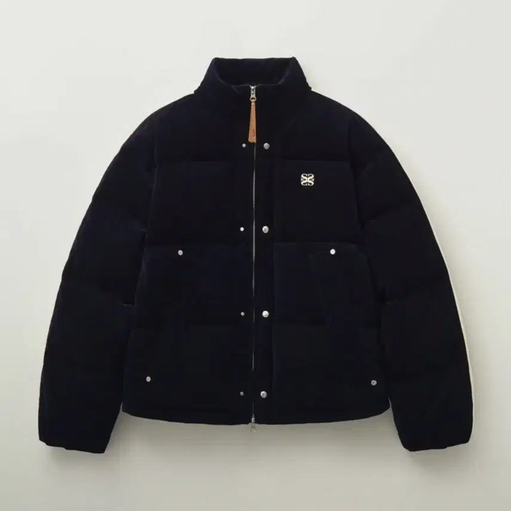[BUNJANG] Setter Luton Corduroy Duck Down Padded Jacket / 세터 로턴 코듀로이 덕 다운 패딩 네이비