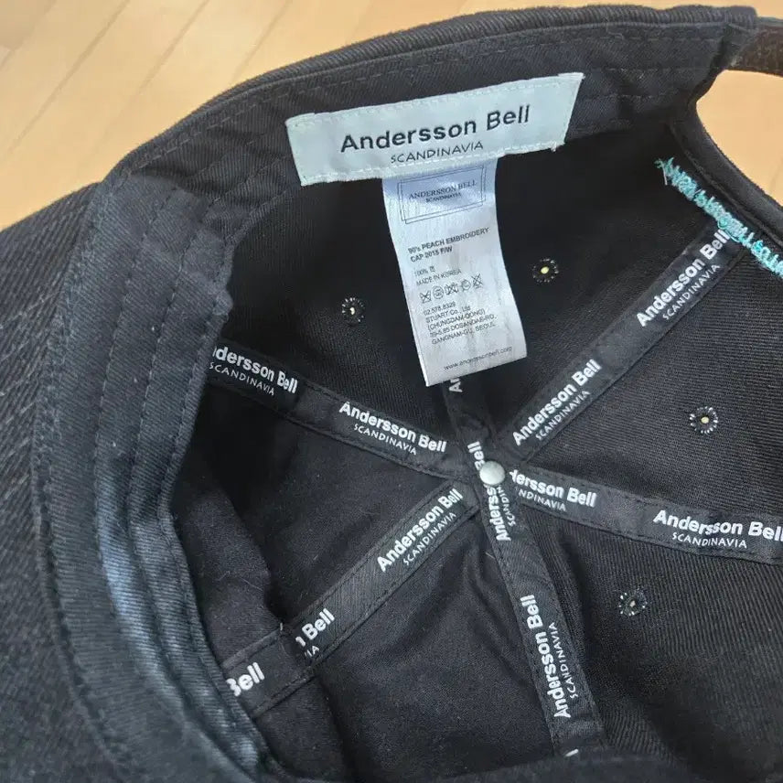 [BUNJANG] Andersson Bell Black Ball Cap Hat / 앤더슨벨 블랙 볼캡 모자