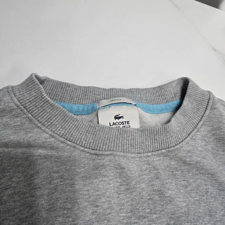 [BUNJANG] Lacoste 22'SS Cotton Fleece Sweatshirt / 라코스테 22'SS 코튼 플리스 맨투맨