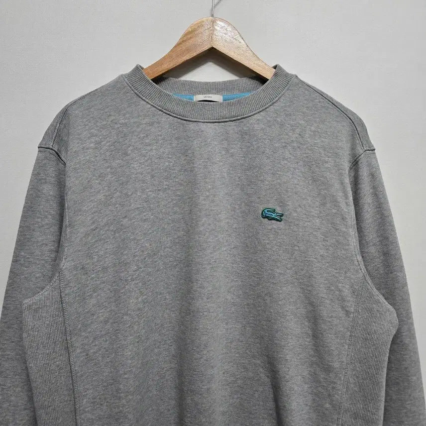 [BUNJANG] Lacoste 22'SS Cotton Fleece Sweatshirt / 라코스테 22'SS 코튼 플리스 맨투맨