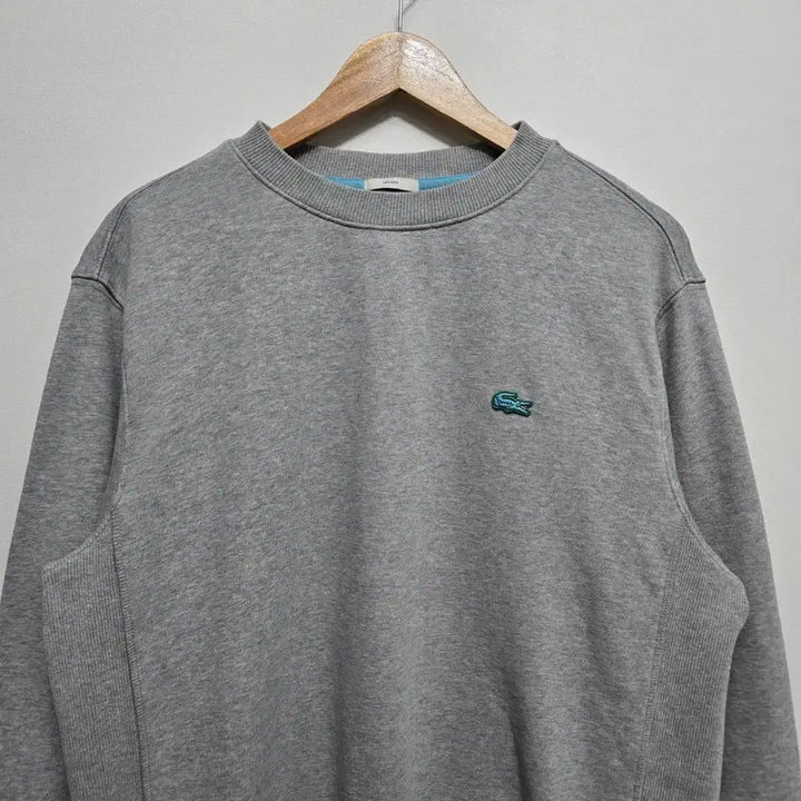 [BUNJANG] Lacoste 22'SS Cotton Fleece Sweatshirt / 라코스테 22'SS 코튼 플리스 맨투맨