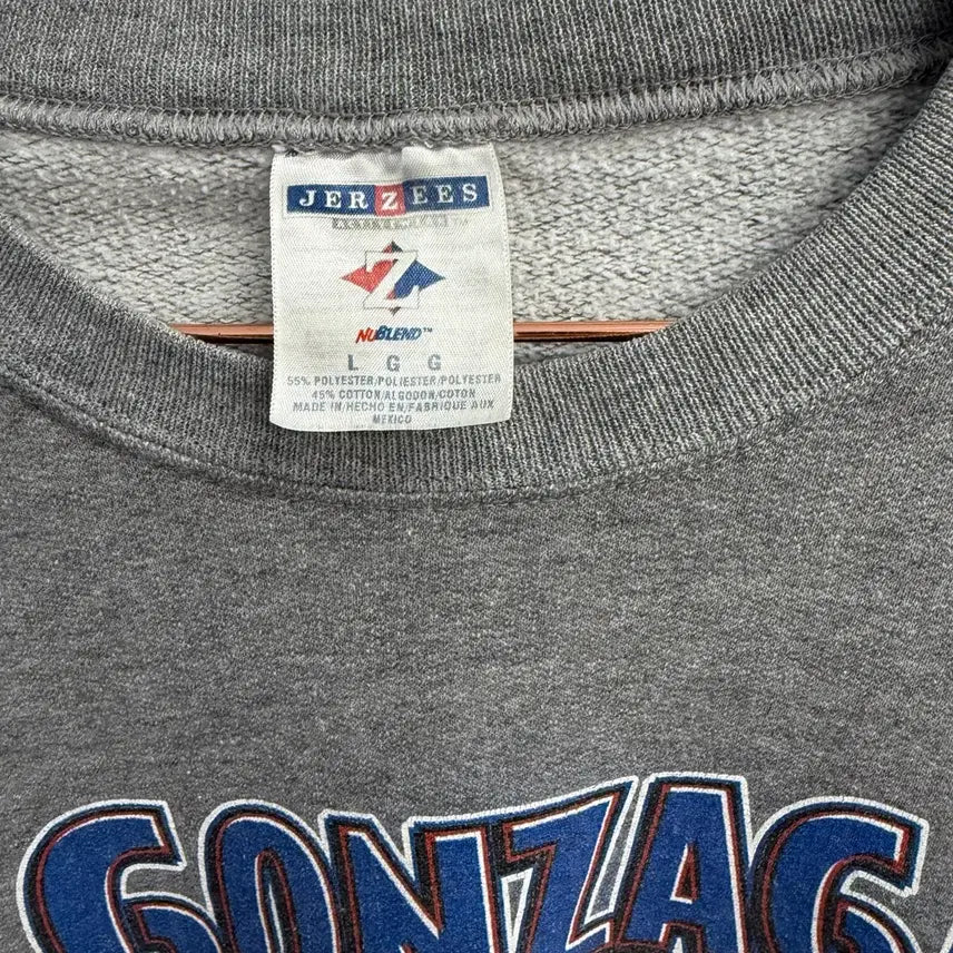 [BUNJANG] Jerzees Bulldogs Gray Men's Sweatshirt / 90s usa jerzees bulldogs 그레이 맨투맨 L