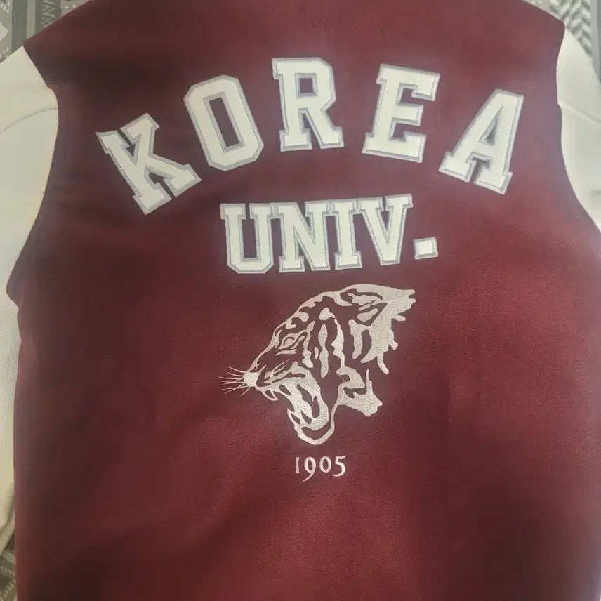[BUNJANG] Korea University Varsity Jacket / 고려대학교 학잠 과잠