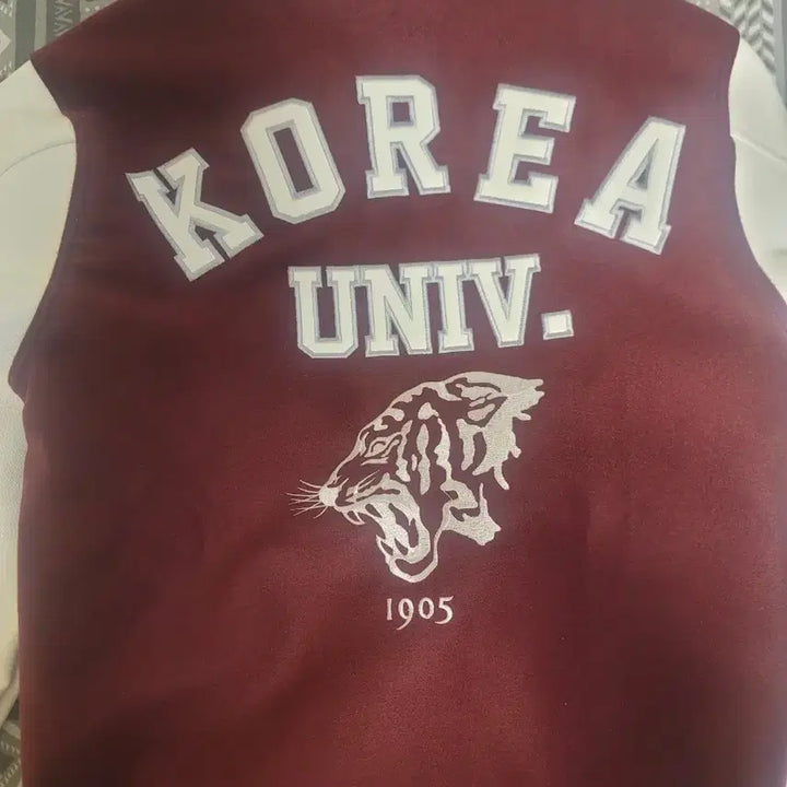 [BUNJANG] Korea University Varsity Jacket / 고려대학교 학잠 과잠