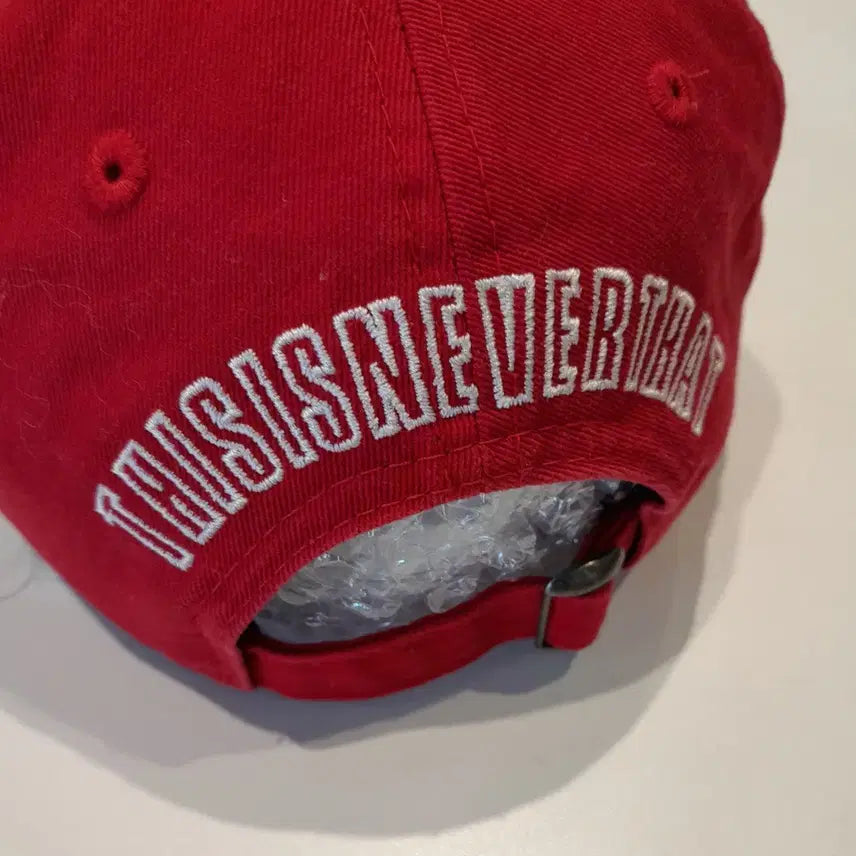 [BUNJANG] thisisneverthat x New Era Boston Baseball Cap (Red) / 디스이즈네버댓 x 뉴에라 보스턴 볼캡 (레드)