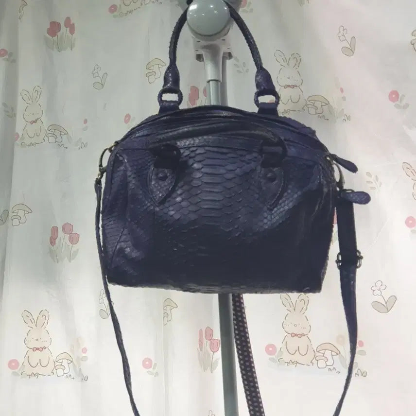 [BUNJANG] KAMALI Python Leather Tote/Shoulder Bag / KAMALI   천연 뱀피가죽    토트/  숄더백