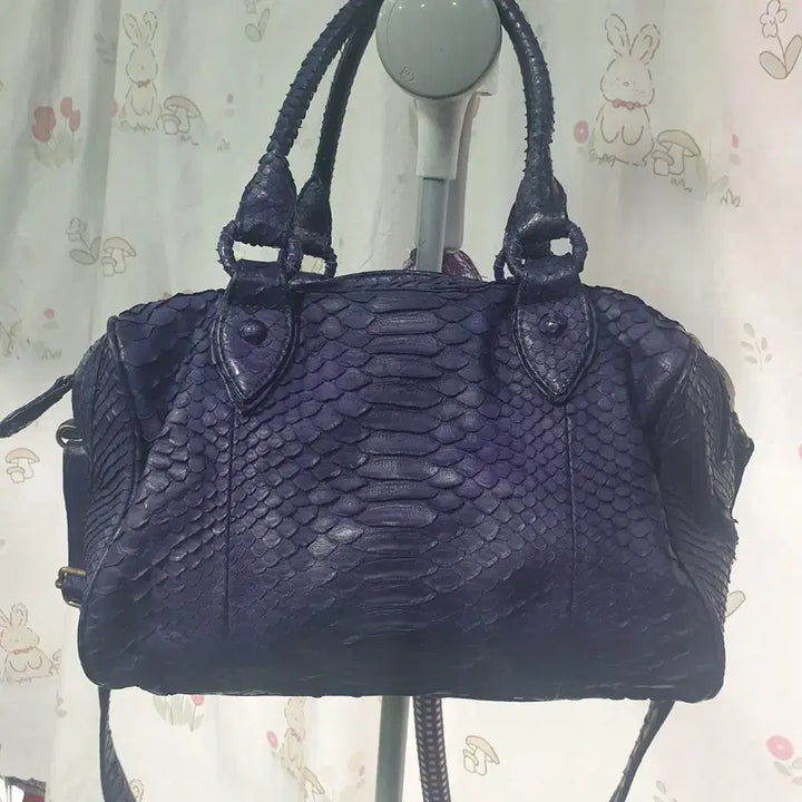 [BUNJANG] KAMALI Python Leather Tote/Shoulder Bag / KAMALI   천연 뱀피가죽    토트/  숄더백
