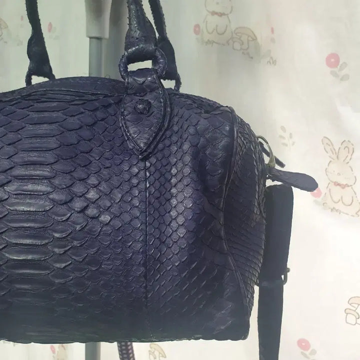 [BUNJANG] KAMALI Python Leather Tote/Shoulder Bag / KAMALI   천연 뱀피가죽    토트/  숄더백