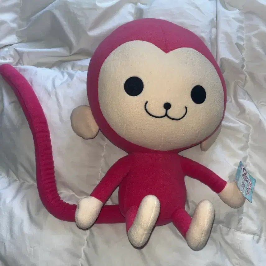 [BUNJANG] Pinky Monkey Plush Doll / 핑키몽키 인형