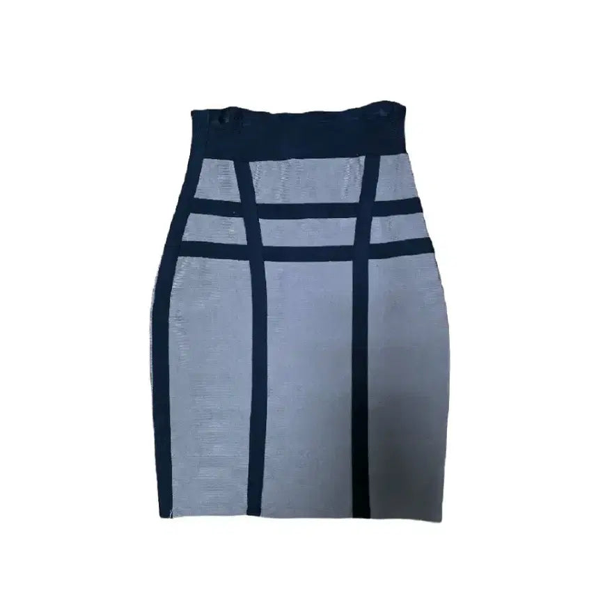 [BUNJANG] Checkered Pattern Midi Skirt / 체크 패턴 스커트