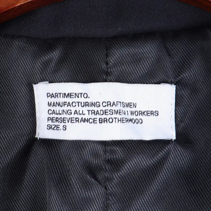 [BUNJANG] Partimento Navy Blazer / 파르티멘토 네이비 금장 오버핏 블레이저 S / k3077