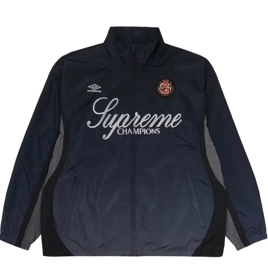 [BUNJANG] Supreme Umbro Gradient Track Jacket Black / [M] 슈프림 엄브로 그라디언트 트랙자켓 블랙
