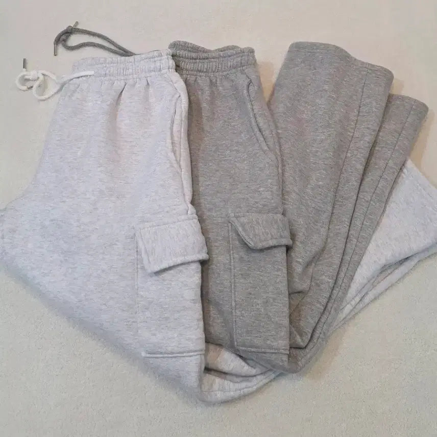 [BUNJANG] LEAF Cargo Wide Training Pants / LEAF 카고 와이드 트레이닝팬츠