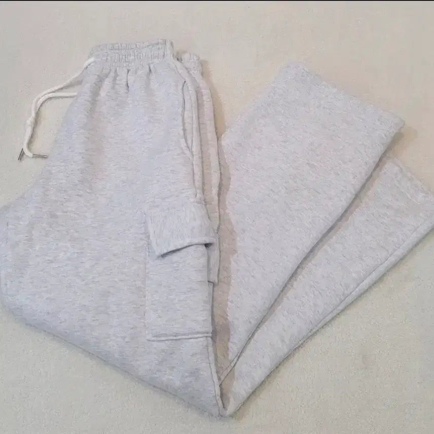 [BUNJANG] LEAF Cargo Wide Training Pants / LEAF 카고 와이드 트레이닝팬츠