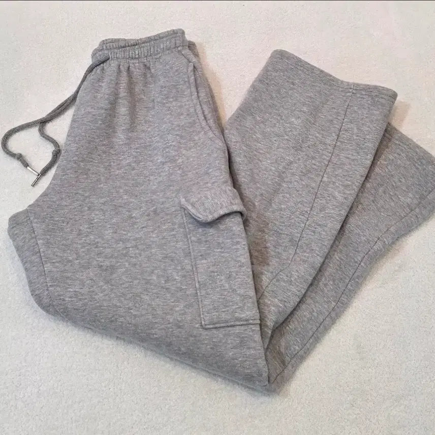 [BUNJANG] LEAF Cargo Wide Training Pants / LEAF 카고 와이드 트레이닝팬츠