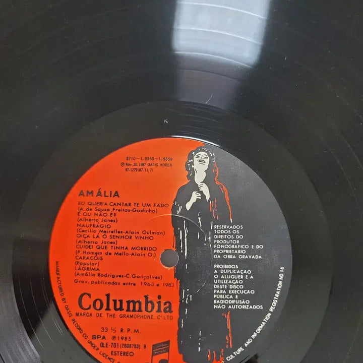 [BUNJANG] Amalia 2LP Vinyl Record / 아말리아 2lp