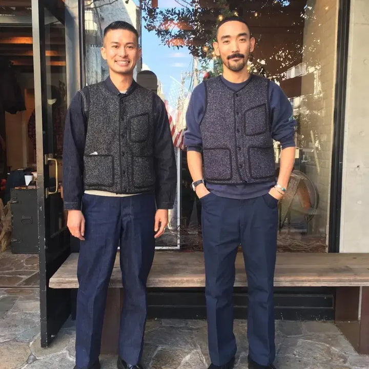 [BUNJANG] Browns Beach x Freemans Sporting Club Vest / 브라운스비치 x 프리맨스포팅클럽 38사이즈 블랙