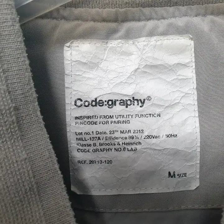 [BUNJANG] Code:graphy M Loose Fit Shirt / 코드그라피 Code:graphy M(루즈핏)