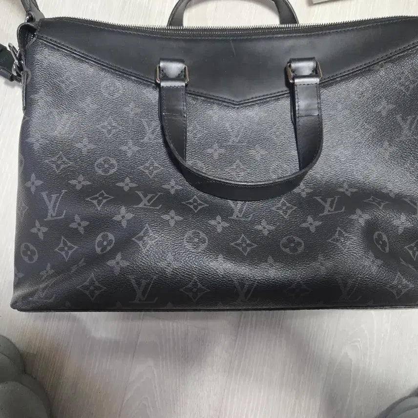 [BUNJANG] Louis Vuitton Black Monogram Document Case / 루이비통 블랙 모노그램 서류 가방
