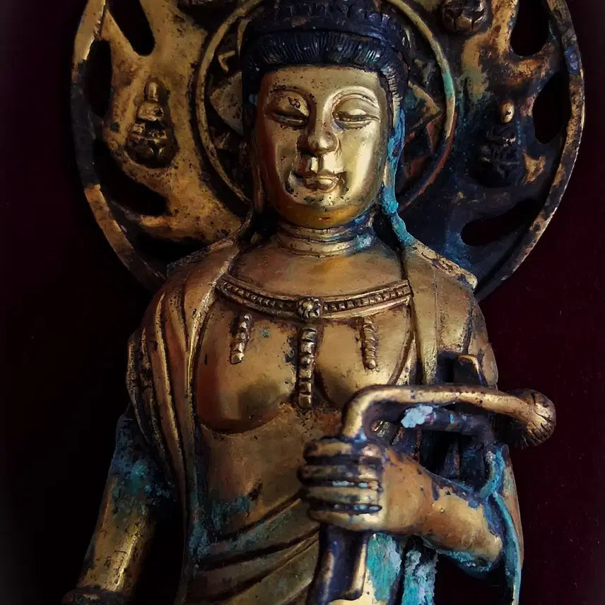 [BUNJANG] Gilt-Bronze Buddha Statue / 금동불상