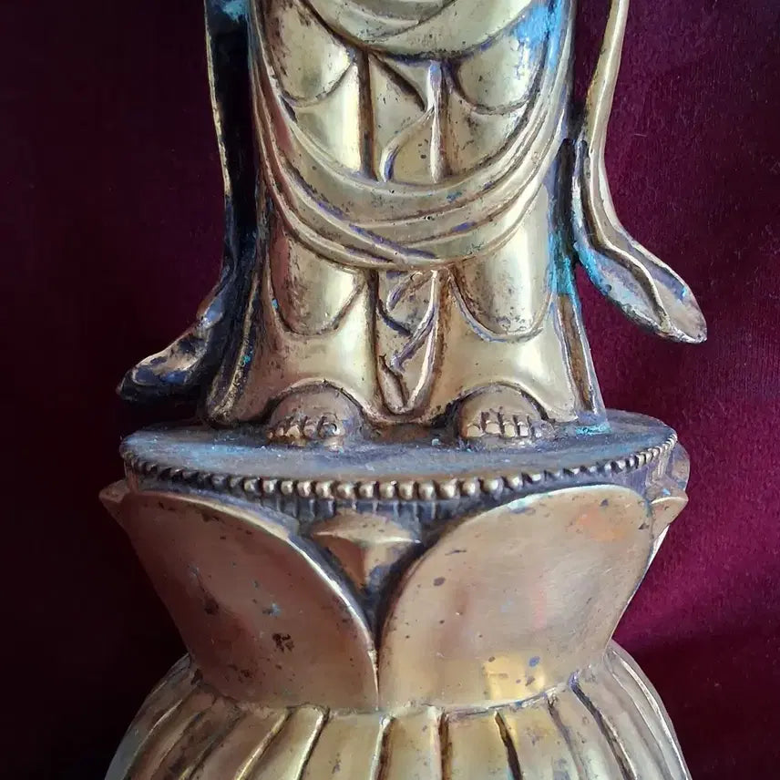 [BUNJANG] Gilt-Bronze Buddha Statue / 금동불상