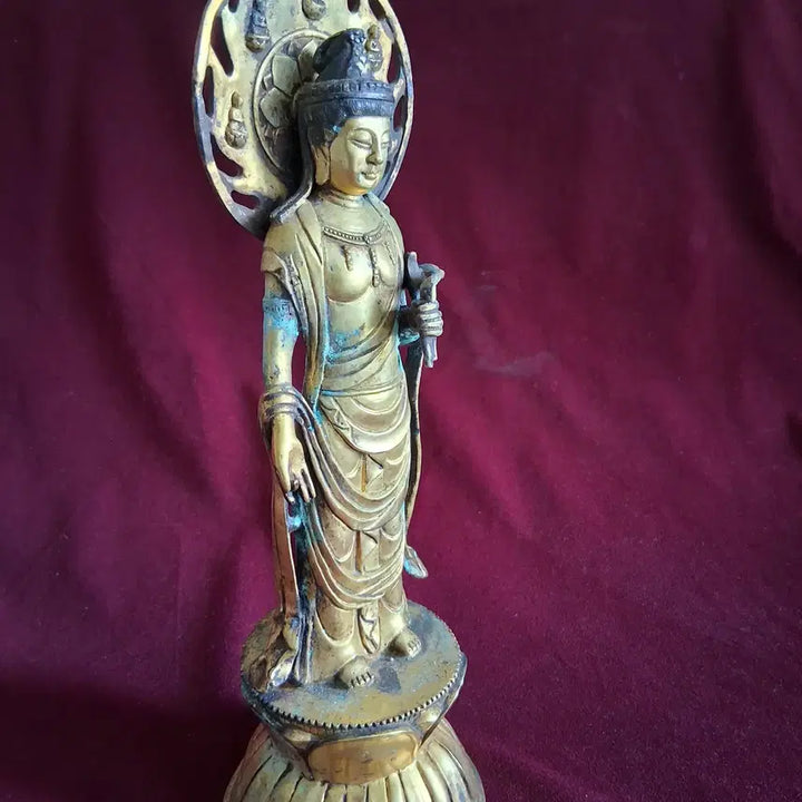 [BUNJANG] Gilt-Bronze Buddha Statue / 금동불상