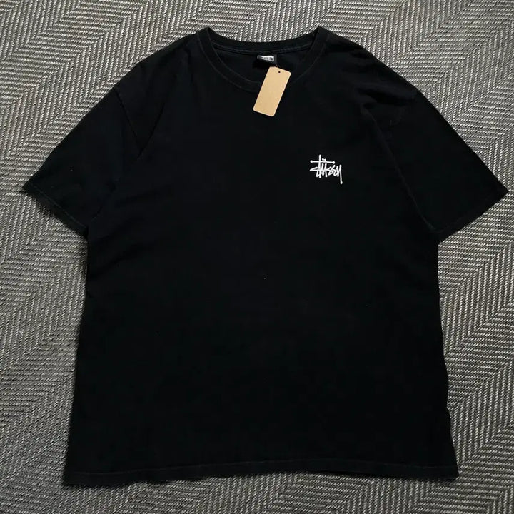 [BUNJANG] Stussy Basic Original Big Logo T-shirt / 스투시 베이직 오리지날 빅로고 반팔 티셔츠o 4548
