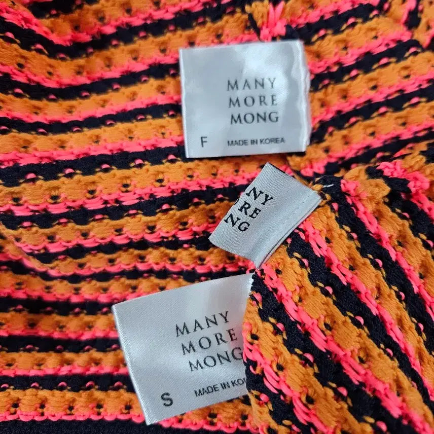 [BUNJANG] MANY MORE MONG Tweed Knit Two-Piece Set / [MANY MORE MONG] 매니모어몽 트위드 니트투피스 셋업 FREE