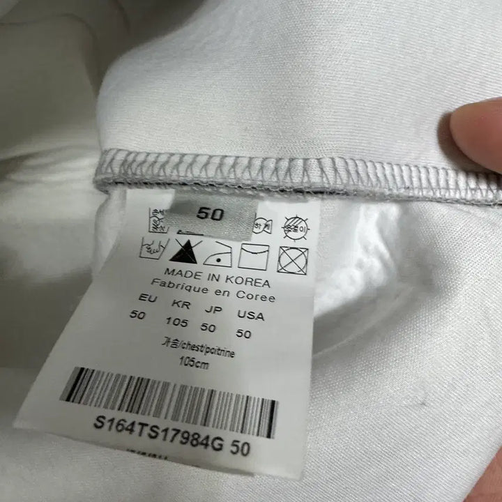 [BUNJANG] Solid Homme Neoprene Sweatshirt / 솔리드옴므 네오프랜 맨투맨 105사이즈