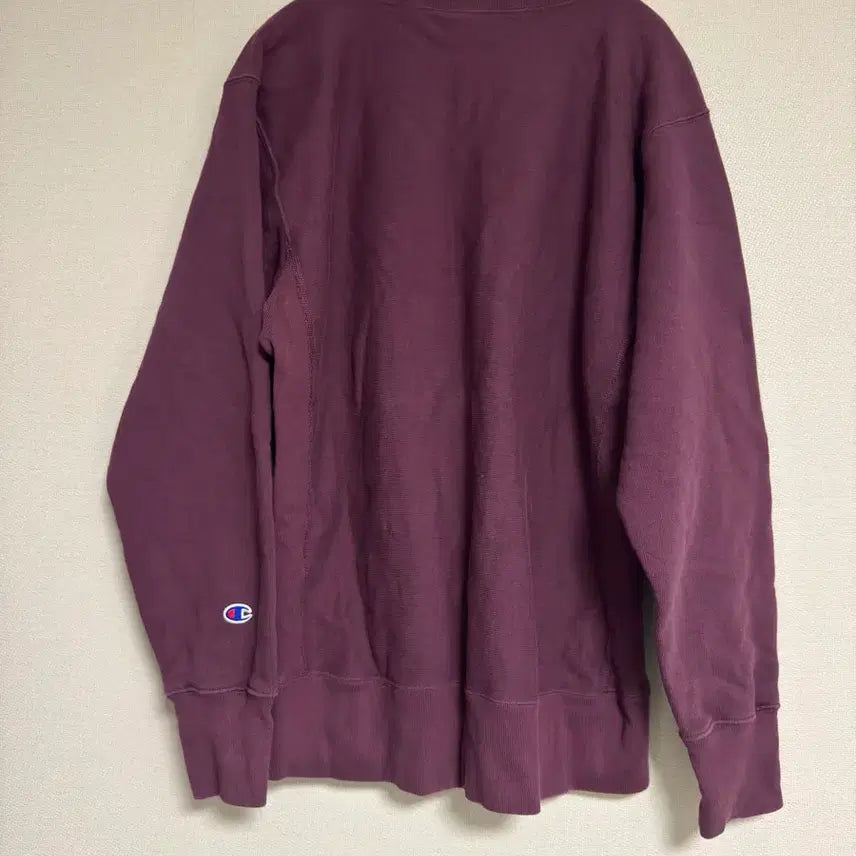 [BUNJANG] Champion Reverse Weave Dark Purple Sweatshirt / [XL] 챔피온 리버스위브 블루택 기모 스웨트셔츠 Dark Purple