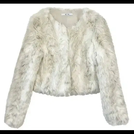 [BUNJANG] Aszone Ivory Fur Jacket / (새상품) 애즈온 퍼자켓