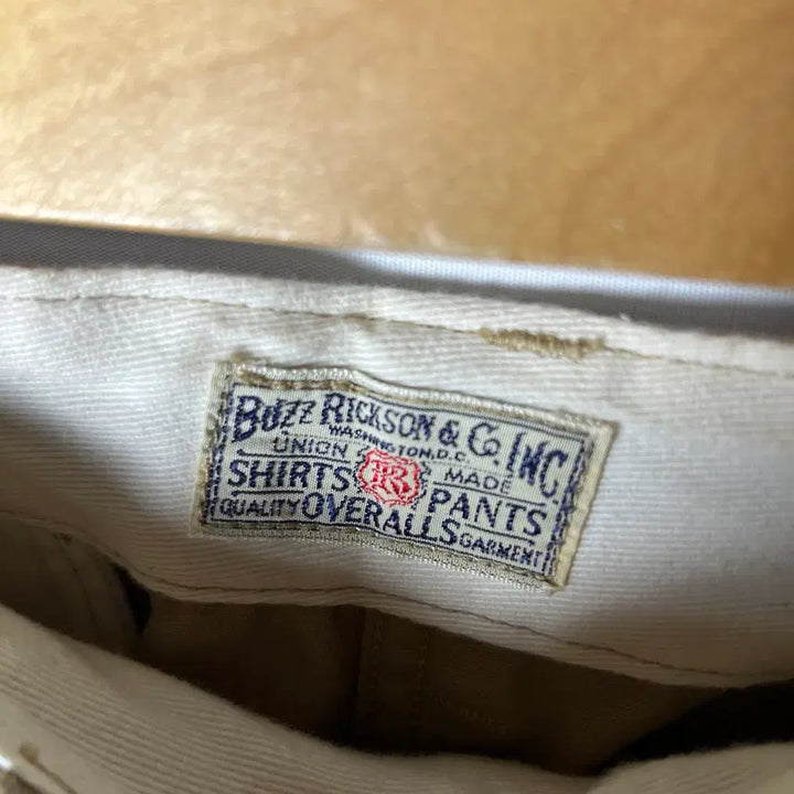 [BUNJANG] Buzz Rickson's Cotton Chino Pants / [Buzz Rickson's] 버즈릭슨 코튼 치노팬츠