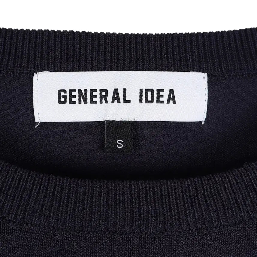 [BUNJANG] General Idea Women's Short Sleeve Knit Top / 제너럴아이디어  반팔 니트 우먼스S / k3052