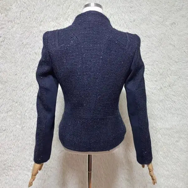 [BUNJANG] MICHAA Tweed Knit Jacket / 미샤MICHAA 정품언발란스 트위드 모소재 여성 추동용 여자니트자켓85