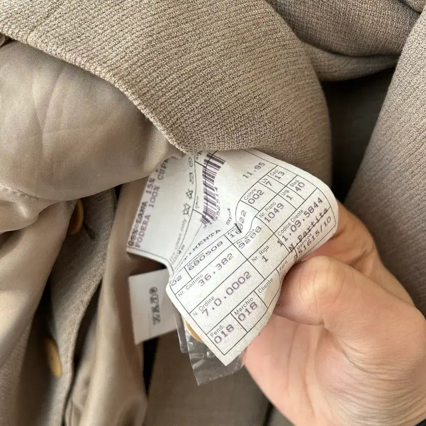 [BUNJANG] Giorgio Armani Collarless Blazer / 조르지오 아르마니 카라리스 블레이저