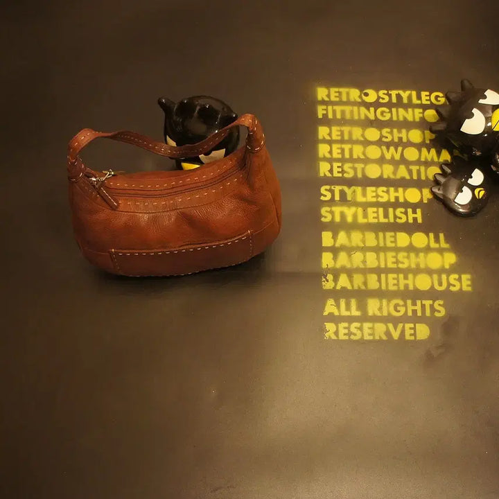 [BUNJANG] Fossil Mini Leather Bag / 7017 FOSSIL파슬가방 미니백 가죽백 가죽가방 빈티지가방