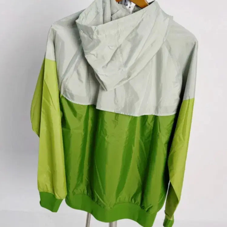 [BUNJANG] Nike Windrunner Green/Gray Windbreaker Jacket / 나이키 윈드러너 그린/그레이 바람막이