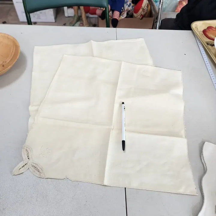 [BUNJANG] Handmade Napkins Set / 미국서온 핸드메이드 넵킨 2장