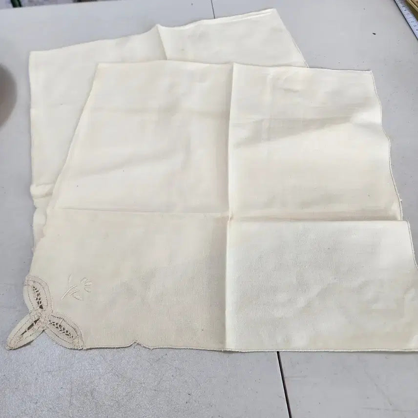 [BUNJANG] Handmade Napkins Set / 미국서온 핸드메이드 넵킨 2장