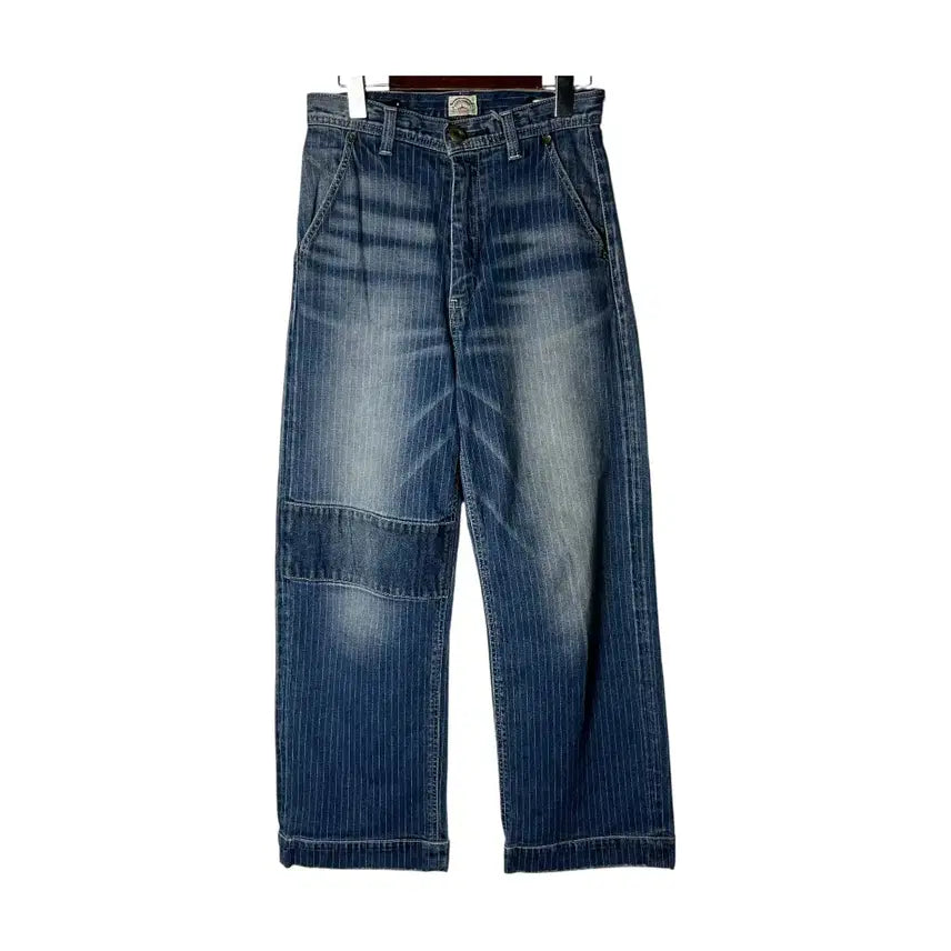 [BUNJANG] Rodeo Crowns Washed Hickory Denim Pants / [RODEO CROWNS] 로데오크라운스 워싱 히코리 데님팬츠