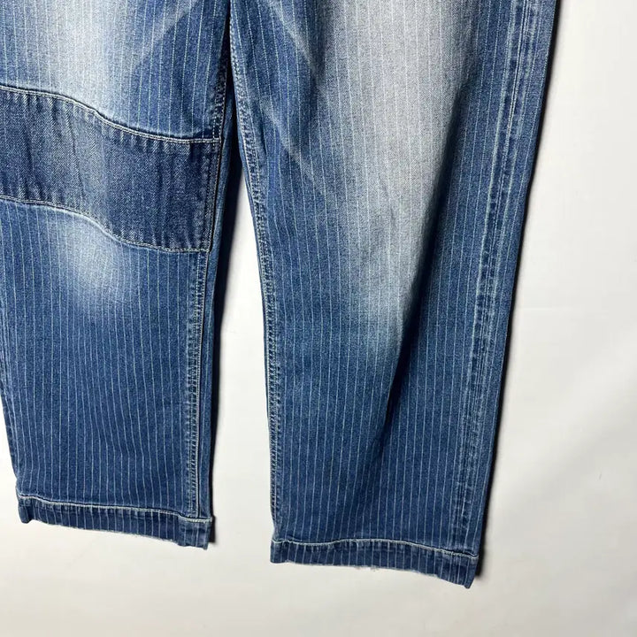 [BUNJANG] Rodeo Crowns Washed Hickory Denim Pants / [RODEO CROWNS] 로데오크라운스 워싱 히코리 데님팬츠